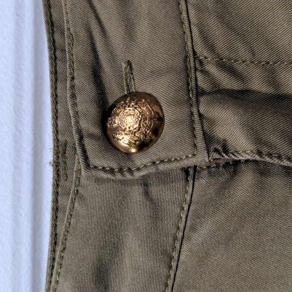 Lauren Ralph Lauren Women's NWT Straight Leg Utility Cargo Pant Olive Size 14P - Picture 7 of 11